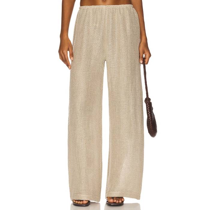 Leset 【 Stella Wide Leg Pant Women Dune 】 パンツ レディース