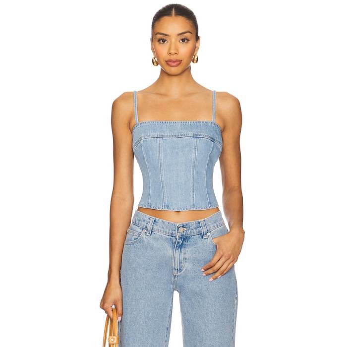 L\u0027agence 【 Arlin Tank Top Women Le Grand 】 貯蔵タンクとっ始め レディース 地びた