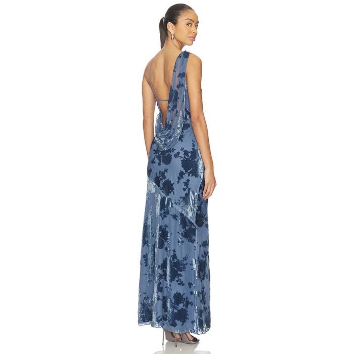 Stone Cold Fox 【 X Revolve Willow Gown Women Midnight Blue 】 レディース 青味 青み