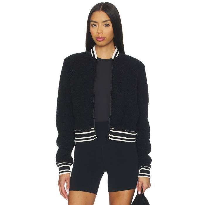 Splits59 【 Willa Sherpa Jacket Women Black 】 Jacket 上衣 レディース 黒いこと 黒いこと