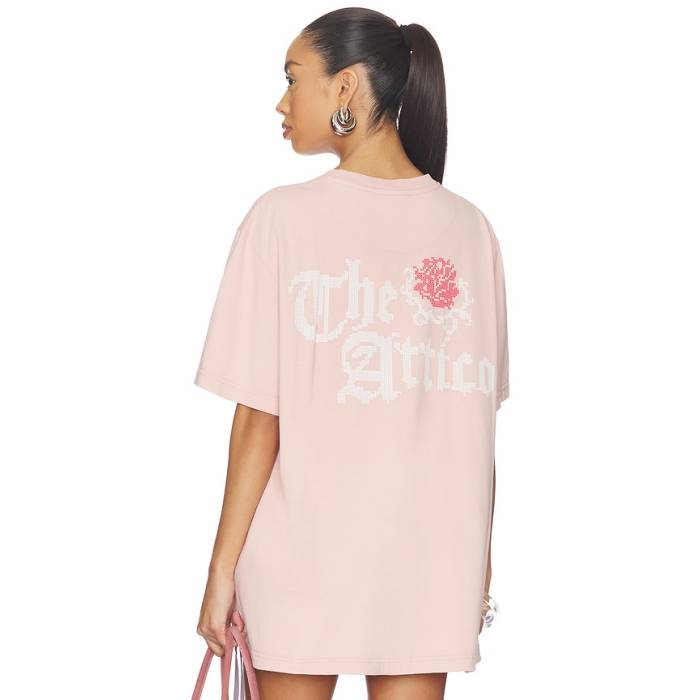 ジ・アティコ The Attico 【 Oversized T-Shirt Women Rose 】 プルオーバー レディース Rose さくら色