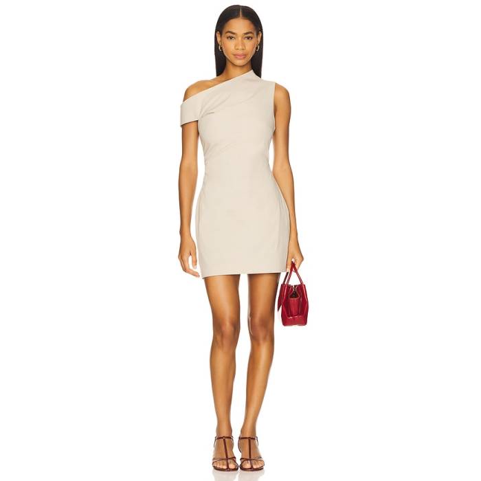 St. Agni 【 Soft Sculptural Mini Dress Women Creme 】 ドレス レディース|スニケス