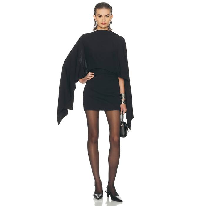 Helsa 【 The Disco Mini Dress Women Black 】 御召しもの レディース 黒いこと 黒いこと