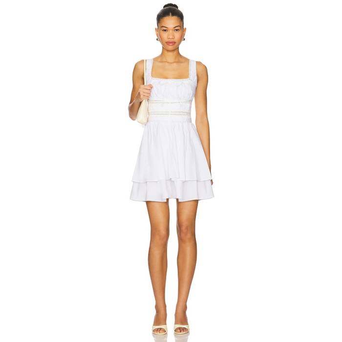 Astr The Label 【 Melaine Dress Women White 】 ドレス レディース 白色 ホワイト|スニケス
