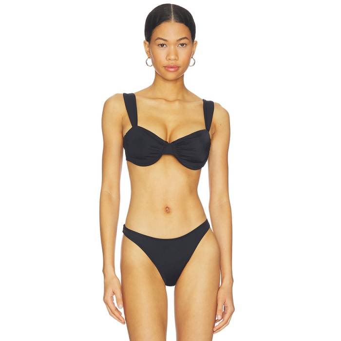 Away That Day 【 Isla Del Sol Bikini Top Women Black 】 レディース 黒色 ブラック｜スニケス