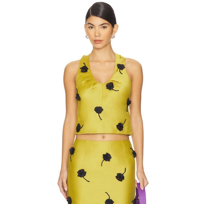 Shushu/Tong 【 Tucked Halter Neck Top Women Olive 】 レディース olive オリーブ