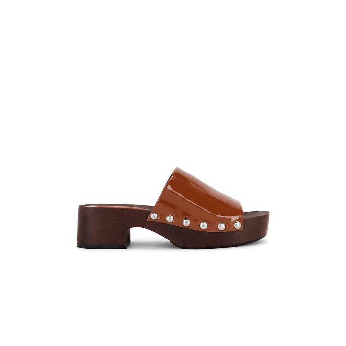 Simonmiller 【 Rio Wood Platform Women Caramel 】 リオ レディース