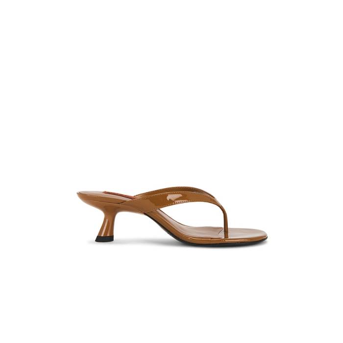 Simonmiller 【 Beep Thong Sandal Women Dark Nude 】 レディース