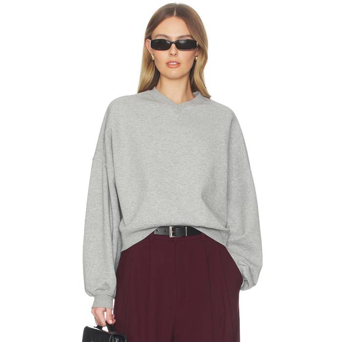 Seroya 【 Taley Sweatshirt Women Heathered Grey 】 スウェット トレーナー レディース 灰色 グレー｜スニケス