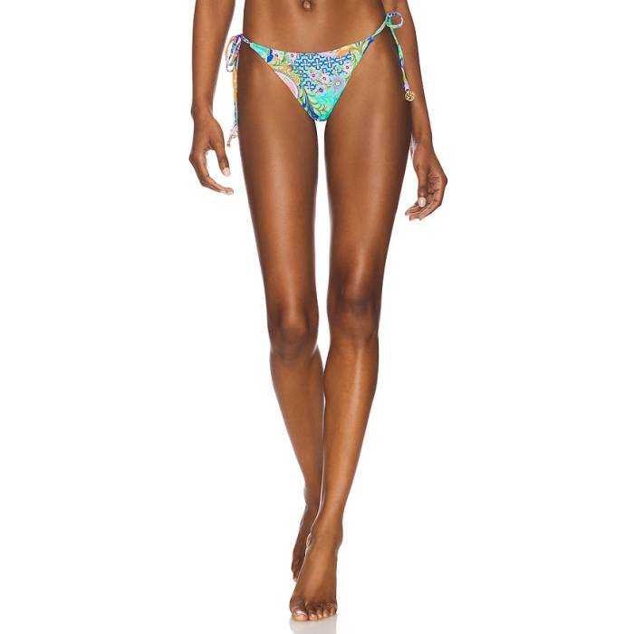 ルリファマ Luli Fama 【 Seamless Reversible Ruched Back Brazilian Tie Side Bottom Women Multicolor 】 リバーシブル ネクタイ ズボン ボトムス レディース｜スニケス