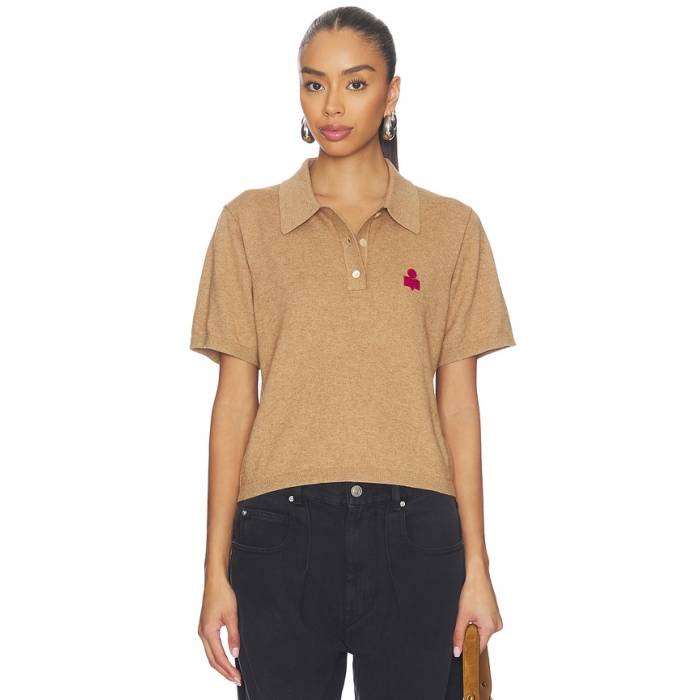 Isabel Marant Etoile 【 Althea Top Women Camel \u0026Amp; Granita 】 レディース camel 駱駝