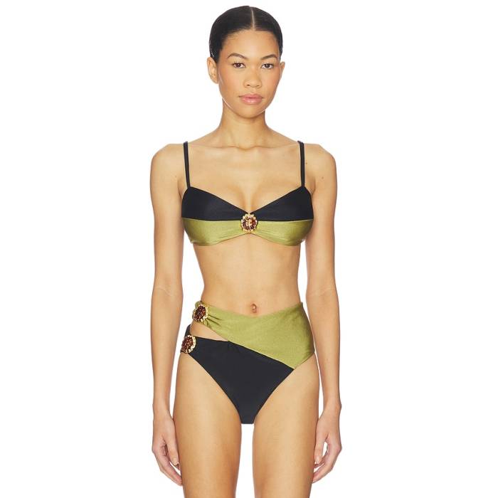 Patbo 【 Jade Underwire Bikini Top Women Multicolor 】 翡翆・ジェード レディース