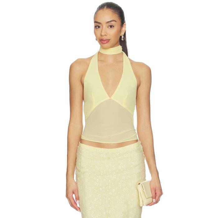 Majorelle 【 Riviera Top Women Butter Yellow 】 レディース yellow 黄色・イエロー｜スニケス