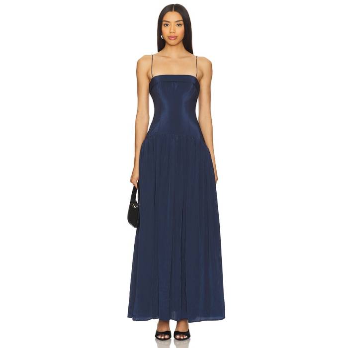 Lovers And Friends 【 Laura Maxi Dress Women Navy Blue 】 お召しもの レディース 紺色 米国海軍 青み 青色