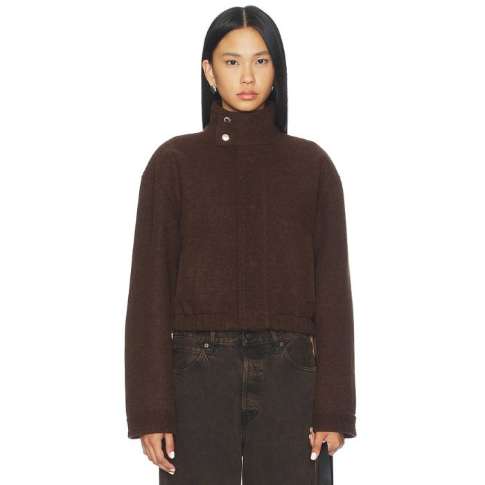 All The Ways 【 Calen Jacket Women Chocolate 】 Jacket 上衣 レディース