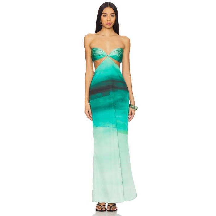 Baobab 【 Riri Dress Women Evergreen 】 お召しもの レディース