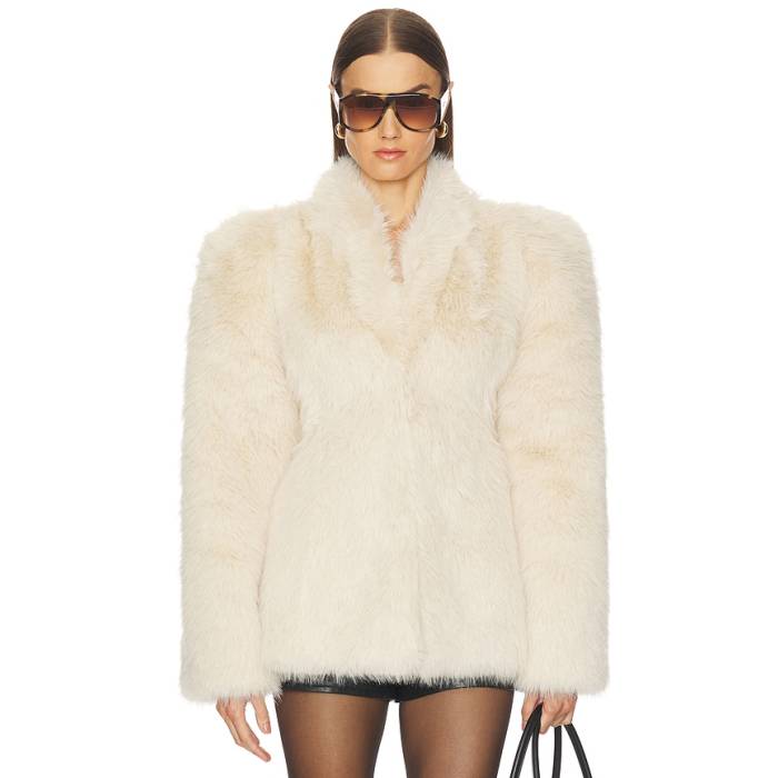 Camila Coelho 【 Estela Coat Women Bone 】 レディース｜スニケス