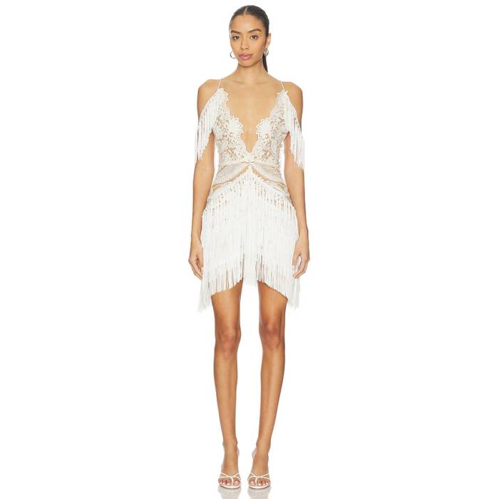 The Dolls House 【 Roma Cami Dress Women Ivory 】 永遠の都 お召しもの レディース 象牙色 ドレス-レディースファッション