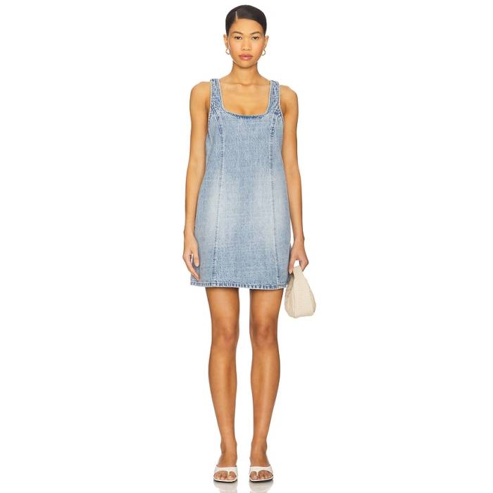 ブランクニューヨークシティー Blanknyc 【 Denim Dress Women Summer Time 】 ジーンズ 御召しもの レディース Summer 朱夏 ひと休み
