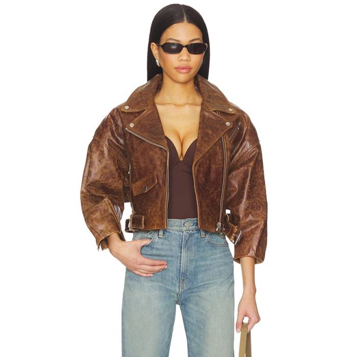 Lamarque 【 Vinnie Jacket Women Brown 】 Jacket 上衣 レディース 赤銅色 赤銅色