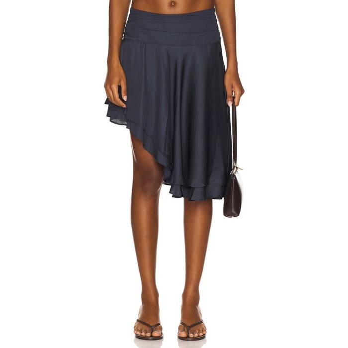 ライオネス Lioness 【 Legacy Midi Skirt Women Navy 】 legacy レガシー レディース 紺色 ネイビー｜スニケス
