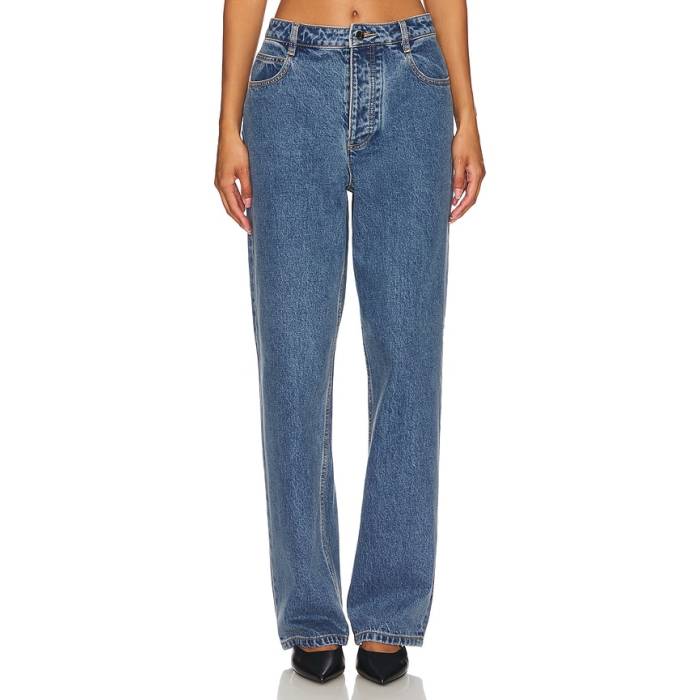 Ronny Kobo 【 Sade Wide Leg Jeans Women Light Wash Blue 】 デニム レディース 青味 青み