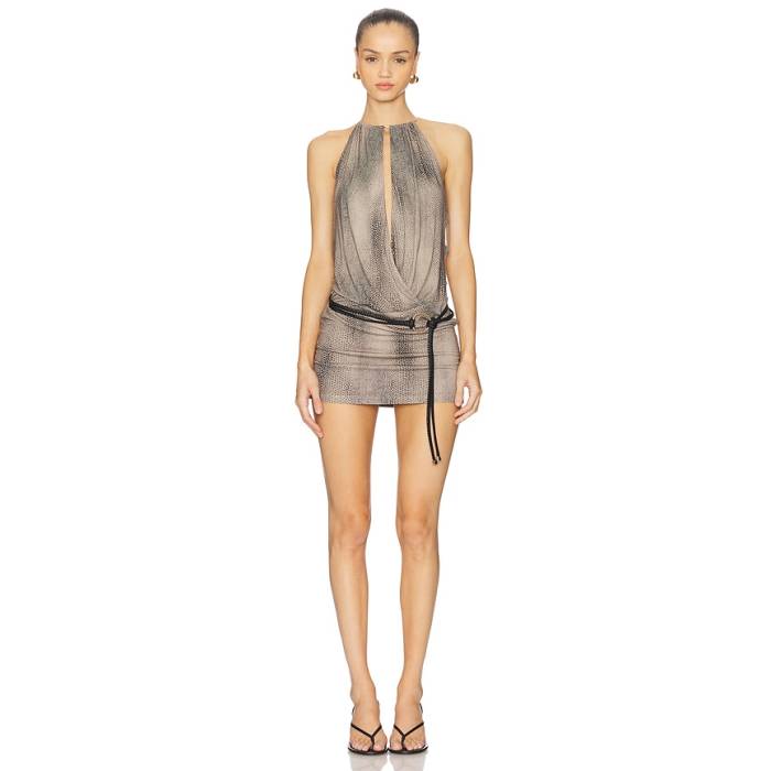 I.am.gia 【 Chiva Mini Dress Women Black 】 お召しもの レディース 黒いこと 黒いこと