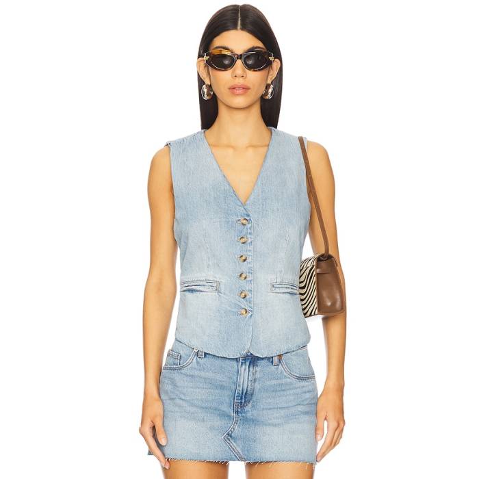 ブランクニューヨークシティー Blanknyc 【 Denim Vest Women Head To Head 】 デニムベスト レディース｜スニケス