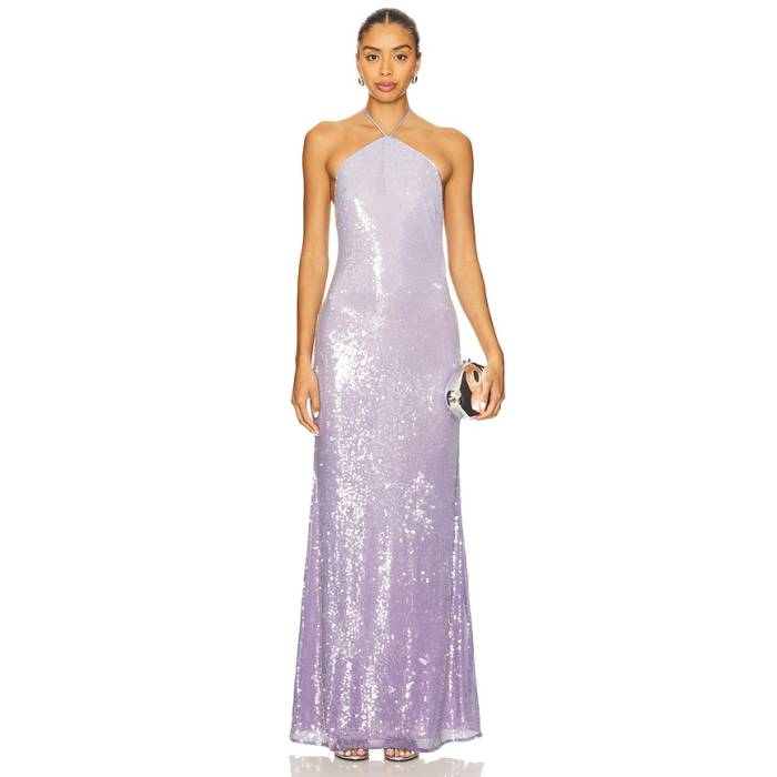 Lovers And Friends 【 Lena Gown Women Midnight Purple Ombre 】 レディース Purple 紫・パープル