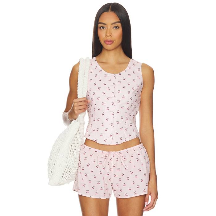 モンシー Montce 【 Jane Tank Top Women Cherries 】 タンクトップ レディース｜スニケス