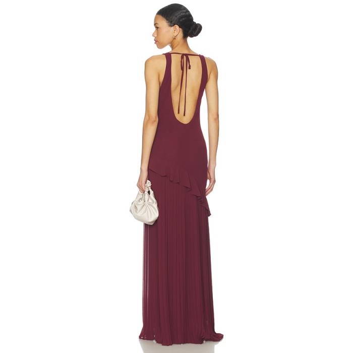 Lovers And Friends 【 Marleen Gown Women Wine 】 レディース