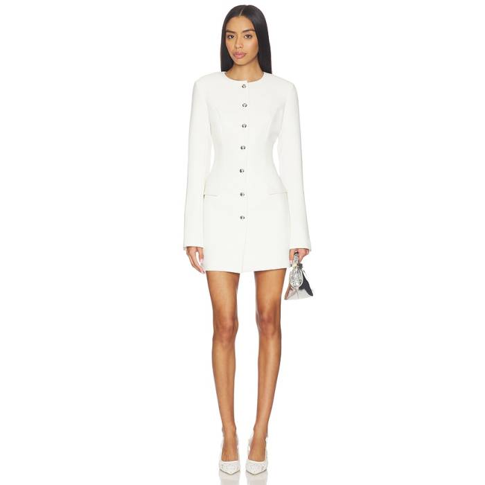 Lovers And Friends 【 Juliette Mini Dress Women Ivory 】 お召しもの レディース 象牙色