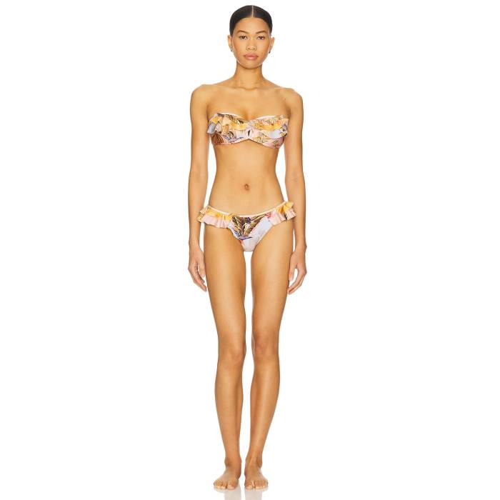 ジマーマン Zimmermann 【 Ascension Frill Bikini Set Women Spliced 】 レディースファッション 水着 レディース