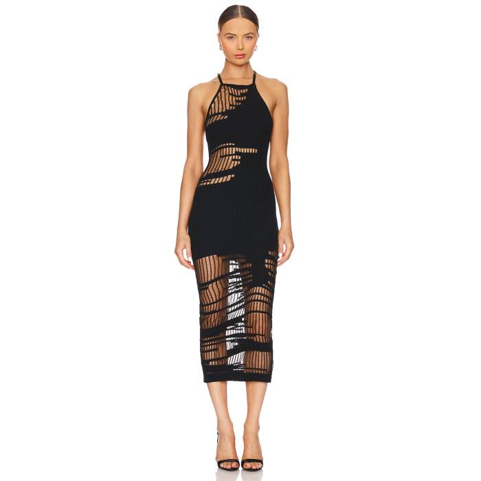 Cult Gaia 【 Nodin Knit Coverup Women Black 】 ニット レディースファッション 水着 レディース 黒色 ブラック 57,900円