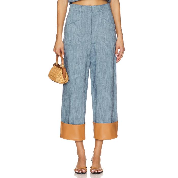 Alexis 【 Trevor Pant Women Stone Blue 】 ズボン下 レディース 青味 青み