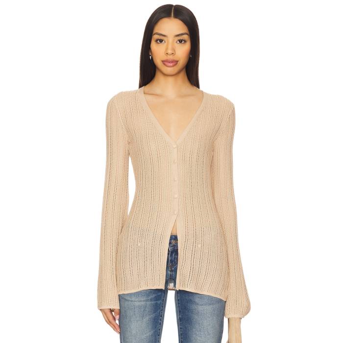 Lovers And Friends 【 Julita Cardigan Women Taupe 】 カーディガン レディースファッション トップス カーディガン ボレロ レディース