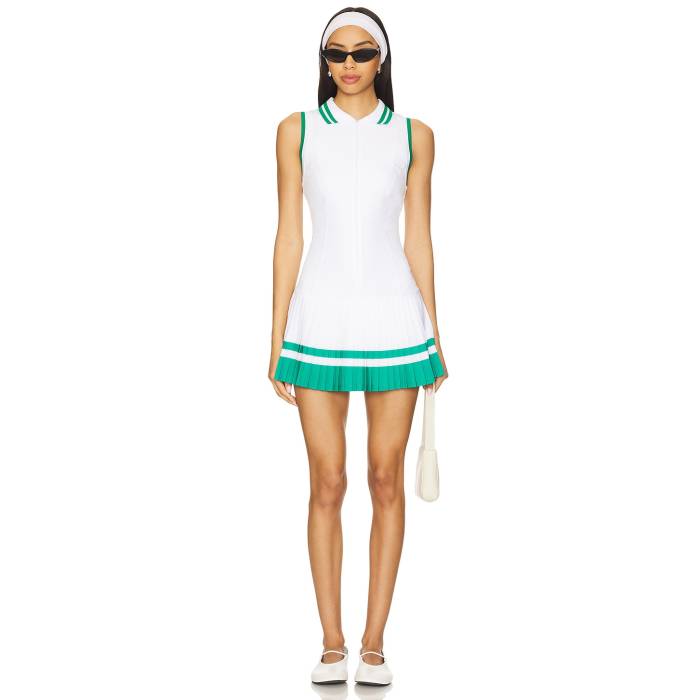 ビーチライオット Beach Riot 【 Bria Dress Women Courtside White 】 ドレス レディースファッション ドレス レディース 白色 ホワイト