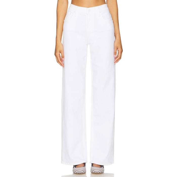 Mother 【 The Spinner Zip Sneak Jeans Women Totally Innocent 】 デニム レディース