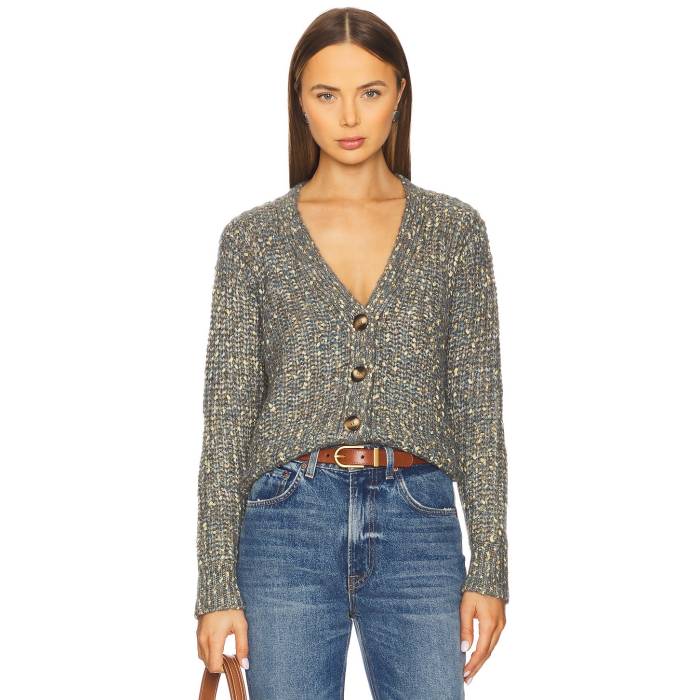 Heartloom 【 Emmeline Cardigan Women Spruce 】 ジレー レディース