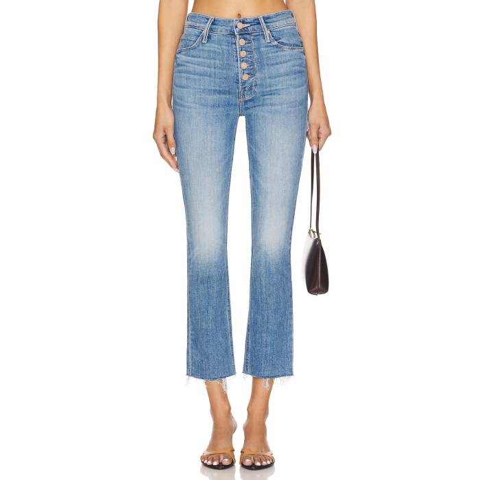 Mother 【 The Pixie Dazzler Ankle Fray Jeans Women Boogie Down 】 デニム レディース 落ち込む