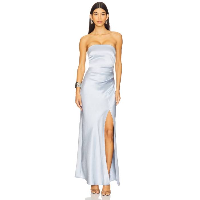 Bec + Bridge 【 Dreamer Strapless Dress Women Dusty Blue 】 ドレス レディースファッション ドレス レディース 青色 ブルー