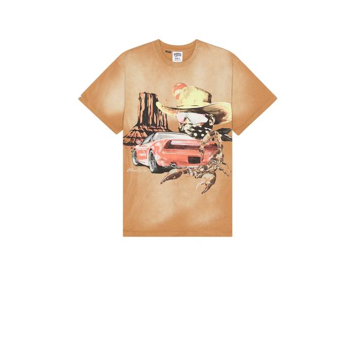 ビリオネアボーイズクラブ Billionaire Boys Club 【 Wrangler Tee Men Chipmunk 】 Tシャツ メンズファッション トップス Tシャツ カットソー メンズ