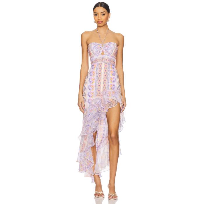 アマンダアプリチャード Amanda Uprichard 【 Estrada Dress Women Calabria Print 】 ドレス レディース｜スニケス