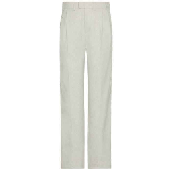 Krost 【 Eco Pleated Trousers Men Nimbus Cloud 】 メンズファッション ズボン パンツ メンズ