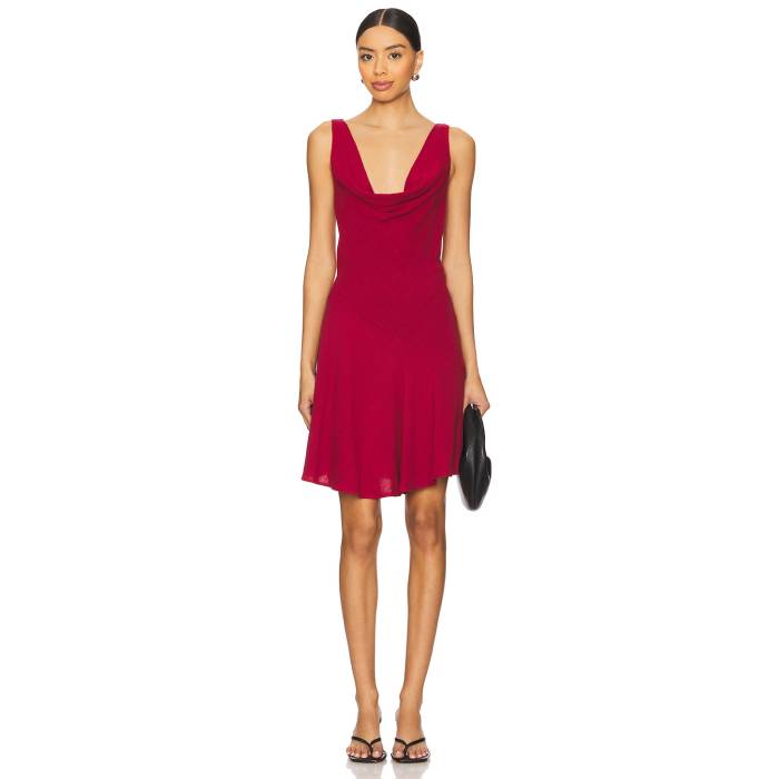 Sovere 【 Bella Mini Dress Women Sangria 】 御召しもの レディース