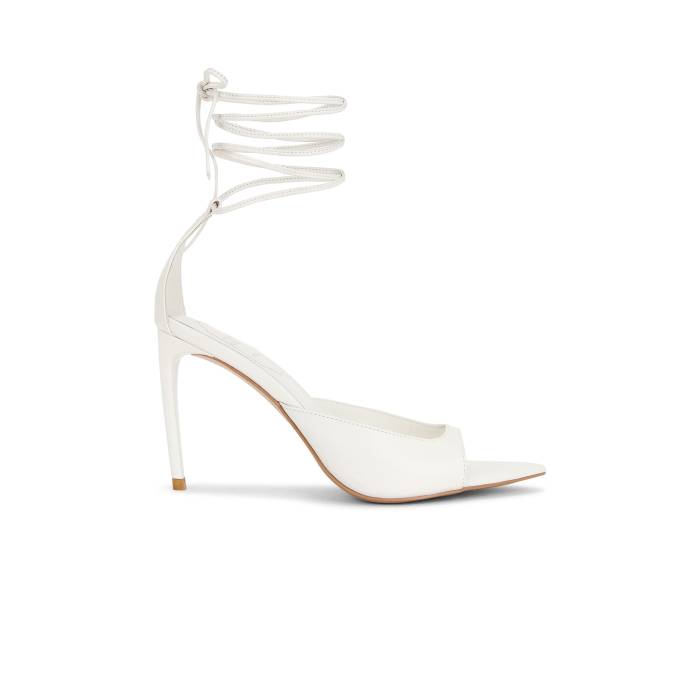 Michael Costello 【 X Revolve Tiera Heel Women Ivory 】 踵 レディース 象牙色