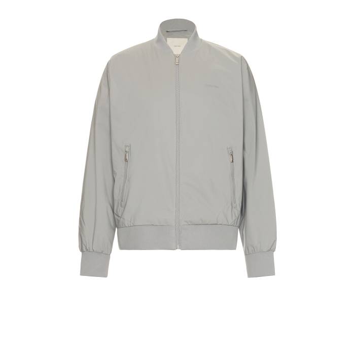 カルバンクライン Calvin Klein 【 Matte Bomber Jacket Men Chiseled Stone 】 Jacket 上衣 メンズ