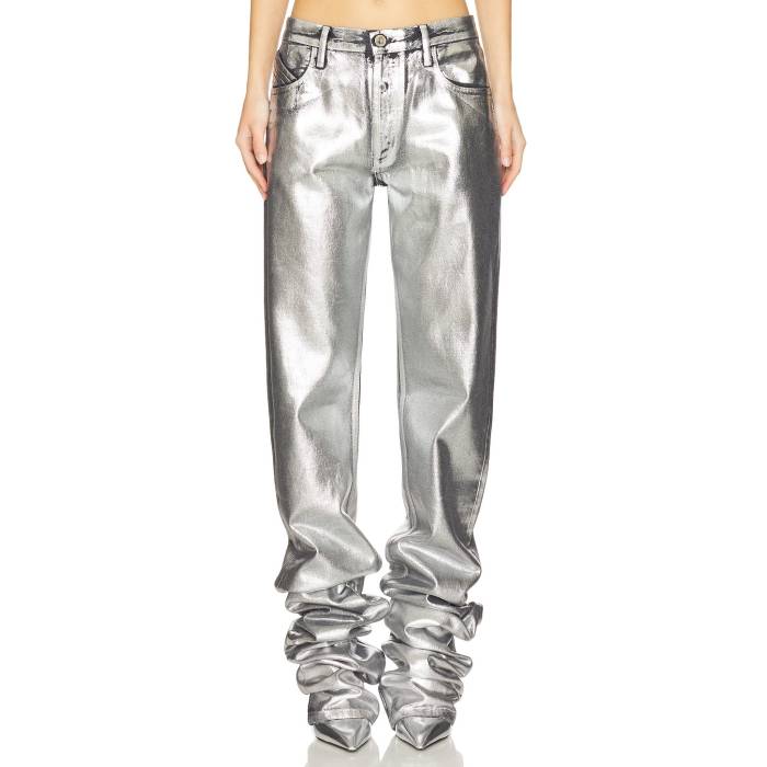 ジ・アティコ The Attico 【 Long Pant Women Silver 】 ズボン下 レディース Silver しろがね色・しろがね色