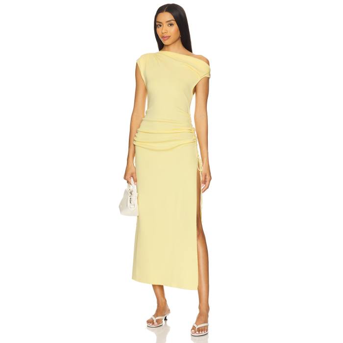 ライオネス Lioness 【 X Revolve Original Sin Dress Women Lemon 】 ドレス レディースファッション ドレス レディース