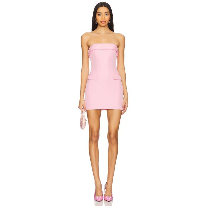 More To Come 【 Eleni Mini Dress Women Pink 】 ドレス レディースファッション ドレス レディース pink ピンク